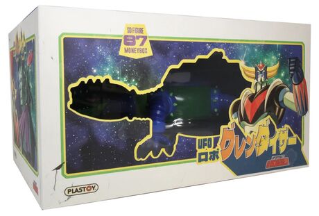 Goldorak tirelire PVC Grendizer Girugiru Plastoy