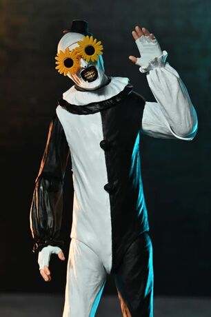 Terrifier 2 Art The Clown & Little Pale Girl Ultimate Af 2-pack Neca