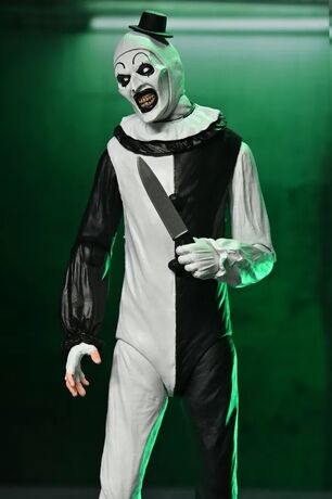 Terrifier 2 Art The Clown & Little Pale Girl Ultimate Af 2-pack Neca