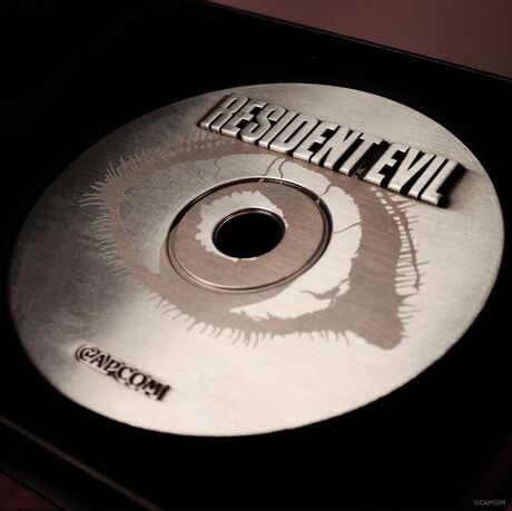 Resident Evil 30th Anniversary Limited Edition Cd-rom Replica Fanattik