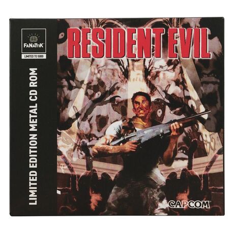 Resident Evil 30th Anniversary Limited Edition Cd-rom Replica Fanattik