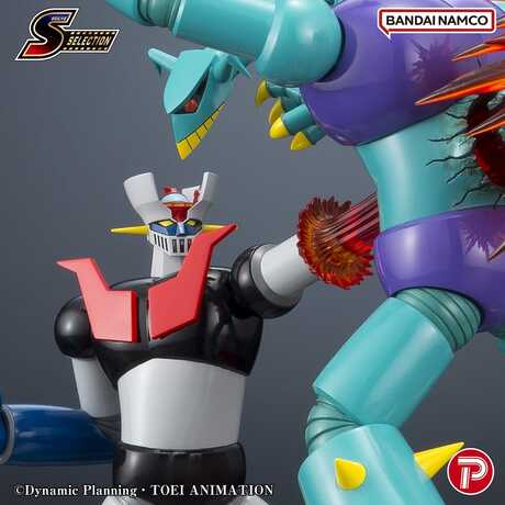Mazinger figurine PVC Scene Selection 03 Mazinger Z Rocket Punch! PLEX