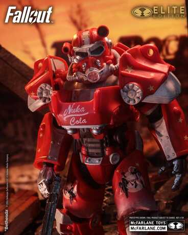 Fallout McFarlane Elite Edition figurine Fallout 76 Nuka Cola T-60 (Gold Label) McFarlane Toys