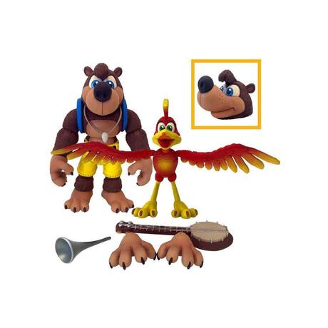 Banjo-Kazooie pack 2 figurines Banjo & Kazooie 27 cm Premium DNA Toys