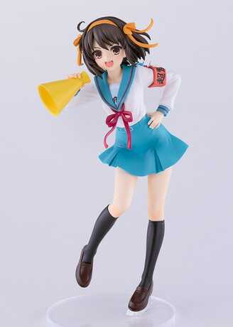 The Melancholy of Haruhi Suzumiya Pop Up Parade PVC Figure Haruhi Suzumiya L Size Good Smile Company