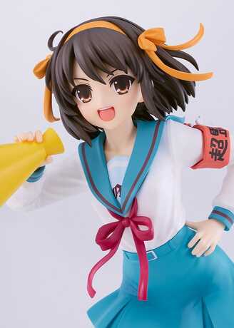 The Melancholy of Haruhi Suzumiya Pop Up Parade PVC Figure Haruhi Suzumiya L Size Good Smile Company