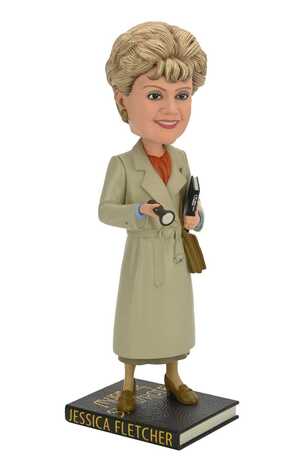 Murder she wrote Arabesque Head Knocker Jessica Fletcher NECA