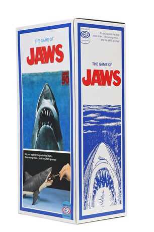 JAWS Les Dents de la mer figurine 12" Head to Tail The Game of Jaws 50th Anniversary NECA