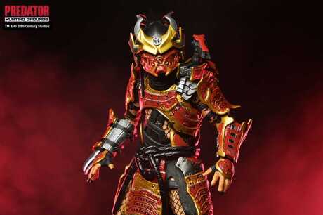 Predator: Hunting Grounds figurine Ultimate Samurai Predator NECA
