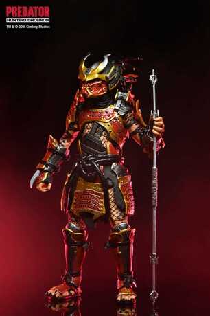 Predator: Hunting Grounds figurine Ultimate Samurai Predator NECA