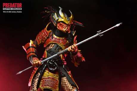 Predator: Hunting Grounds figurine Ultimate Samurai Predator NECA