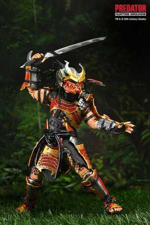 Predator: Hunting Grounds figurine Ultimate Samurai Predator NECA