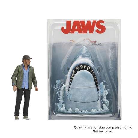 JAWS Les Dents de la mer Jaws 50th anniversary poster series display piece NECA