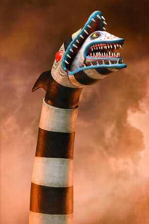 Beetlejuice pack de 2 figurines Ultimate "Matador" Beetlejuice and Sandworm NECA