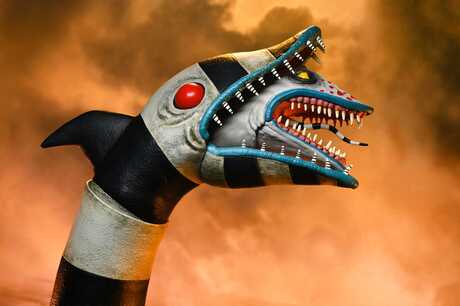 Beetlejuice pack de 2 figurines Ultimate "Matador" Beetlejuice and Sandworm NECA