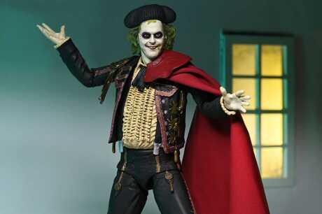 Beetlejuice pack de 2 figurines Ultimate "Matador" Beetlejuice and Sandworm NECA