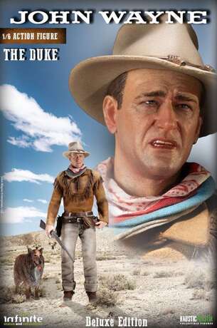 John wayne the duke 1/6 action figure deluxe version Infinite Statue