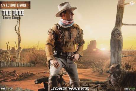 John wayne the duke 1/6 action figure deluxe version Infinite Statue