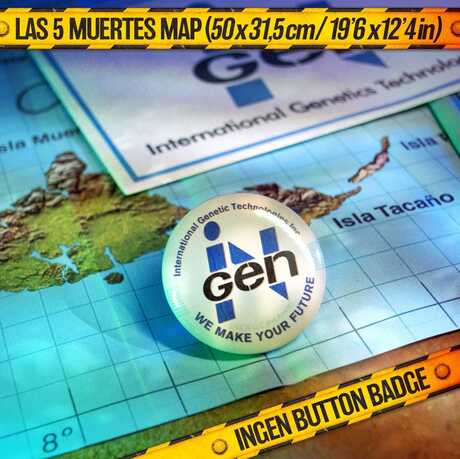 Jurassic Park coffret cadeau The Lost Memories Kit Doctor Collector