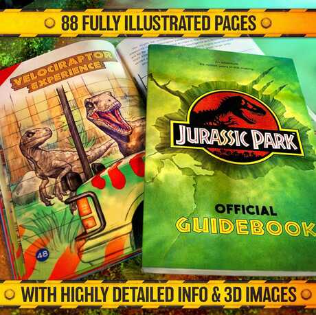 Jurassic Park coffret cadeau The Lost Memories Kit Doctor Collector