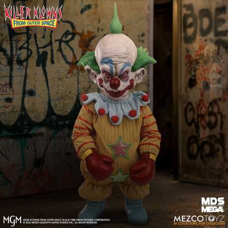 Les Clowns tueurs venus d'ailleurs poupée MDS Mega Scale Shorty 38cm Mezco