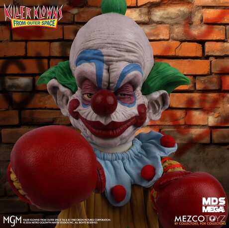 Les Clowns tueurs venus d'ailleurs poupée MDS Mega Scale Shorty 38cm Mezco