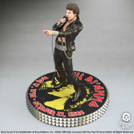 Iron Maiden Rock Iconz Statuette Paul Di'Anno Knucklebonz