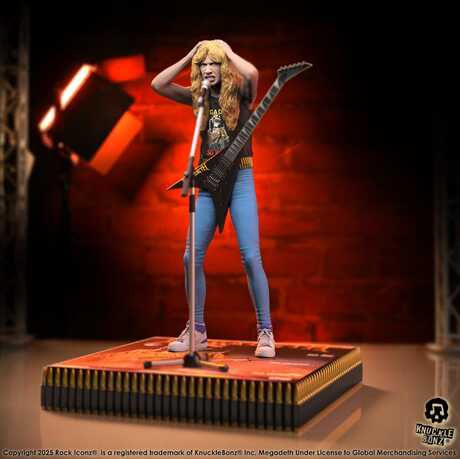 Megadeth Rock Iconz Statuette Dave Mustaine II Knucklebonz