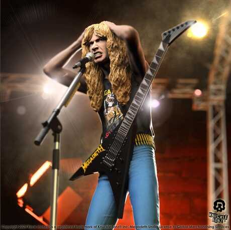 Megadeth Rock Iconz Statuette Dave Mustaine II Knucklebonz