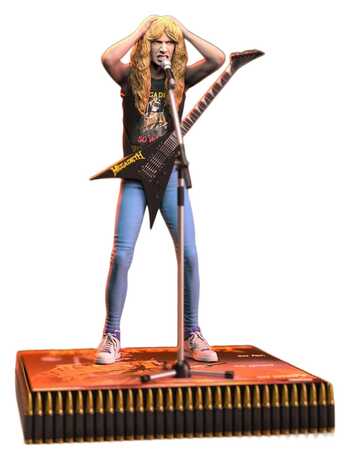 Megadeth Rock Iconz Statuette Dave Mustaine II Knucklebonz