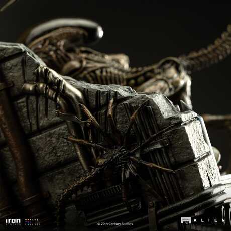 Alien 3 statuette 1/10 Art Scale Ellen Ripley and Dog Alien Iron Studios