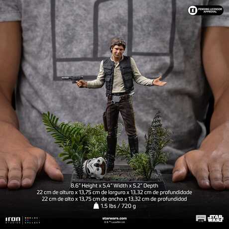Star Wars statuette 1/10 Art Scale Han Solo (Episode VI)  Iron Studios