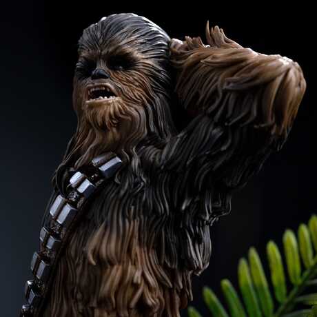 Star Wars Episode VI Art Scale Statue 1/10 Chewbacca and Tokkat Iron Studios