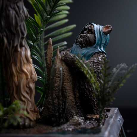 Star Wars Episode VI Art Scale Statue 1/10 Chewbacca and Tokkat Iron Studios