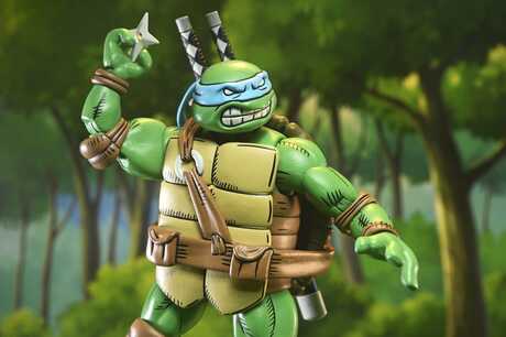 TMNT Teenage Mutant Ninja Turtles x Usagi Yojimbo Ultimate figurine Leonardo Neca