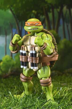 TMNT Teenage Mutant Ninja Turtles x Usagi Yojimbo Ultimate figurine Michelangelo Neca