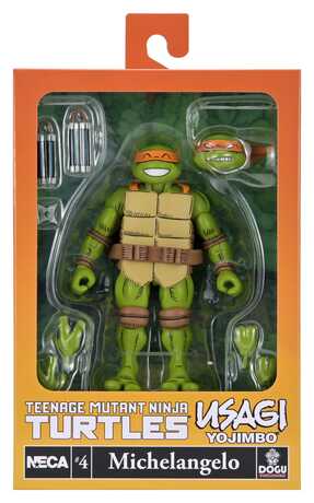 TMNT Teenage Mutant Ninja Turtles x Usagi Yojimbo Ultimate figurine Michelangelo Neca