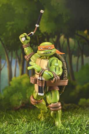 TMNT Teenage Mutant Ninja Turtles x Usagi Yojimbo Ultimate figurine Michelangelo Neca