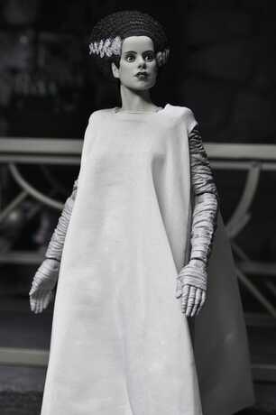 Universal Monsters pack 2 figurines La Fiancée de Frankenstein 90th Anniversary The Monster & His Mate (B&W) NECA