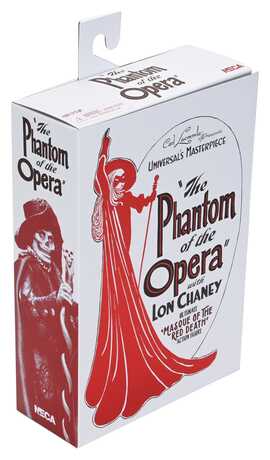 Le Fantôme de l'Opéra (1925) Ultimate figurine Masque of the Red Death (B&W)  Neca