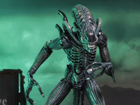 Aliens figurine Alien Warrior Blue 1986 Ultimate  NECA