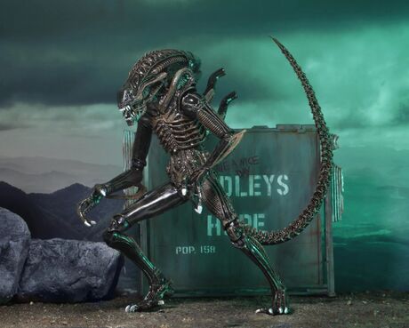 Aliens figurine Alien Warrior Brown 1986 Ultimate  NECA