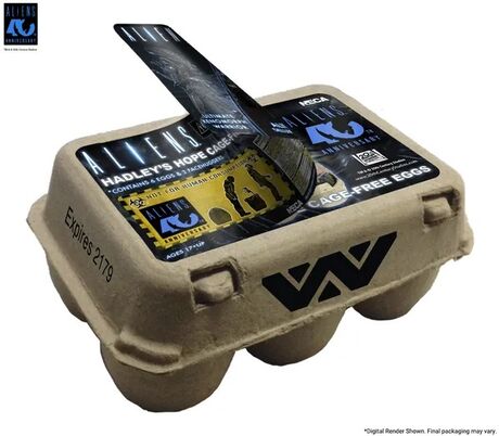 Aliens 40th Anniversary Alien Eggs 6 Accessory Pack NECA