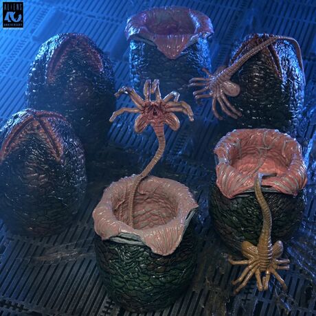 Aliens 40th Anniversary Alien Eggs 6 Accessory Pack NECA