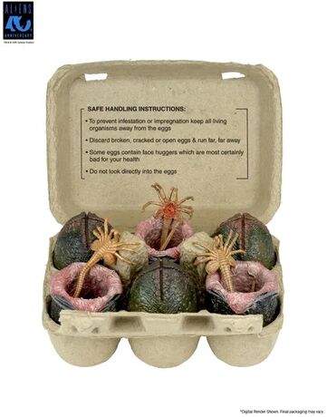 Aliens 40th Anniversary Alien Eggs 6 Accessory Pack NECA