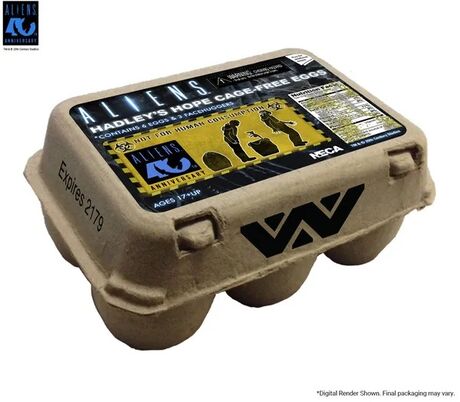 Aliens 40th Anniversary Alien Eggs 6 Accessory Pack NECA