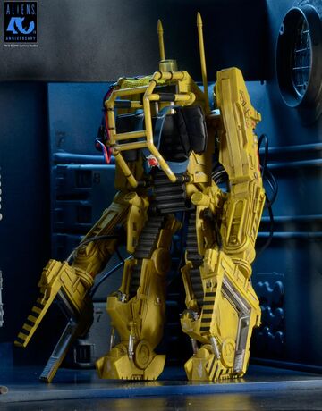 Aliens 40th Anniversary Power Loader P-5000 Dlx Vehicle Af NECA