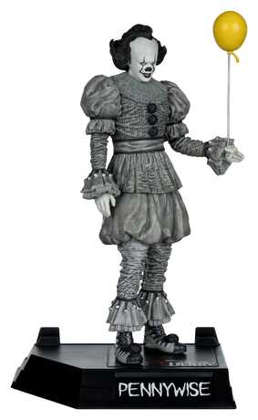 Ça Welcome to Derry Movie Maniacs figurine Pennywise (Black & White) McFarlane Toys