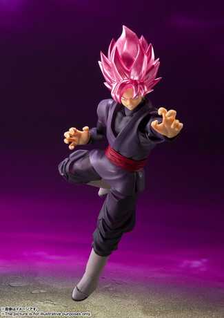 Dragon Ball Super figurine S.H. Figuarts Goku Black - Super Saiyan Rose  Super Bandai