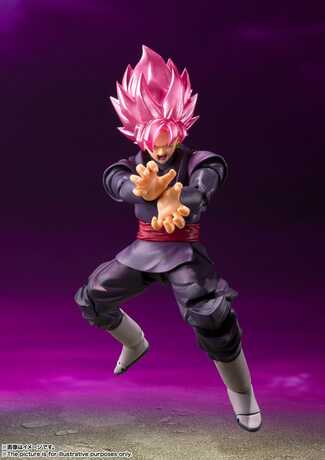 Dragon Ball Super figurine S.H. Figuarts Goku Black - Super Saiyan Rose  Super Bandai